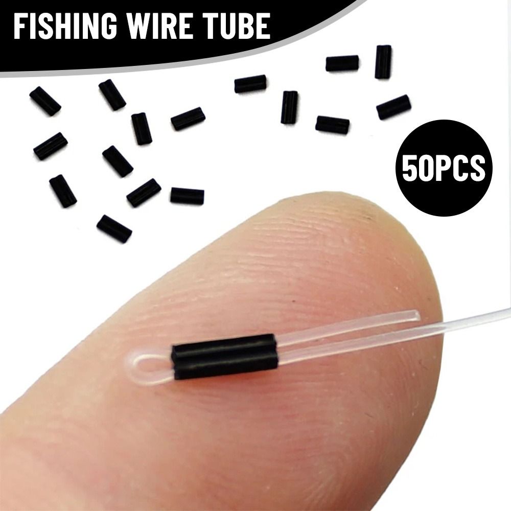 Monofilament Line - 50pcs Portable Carbon tube 0.6mm 0.7mm