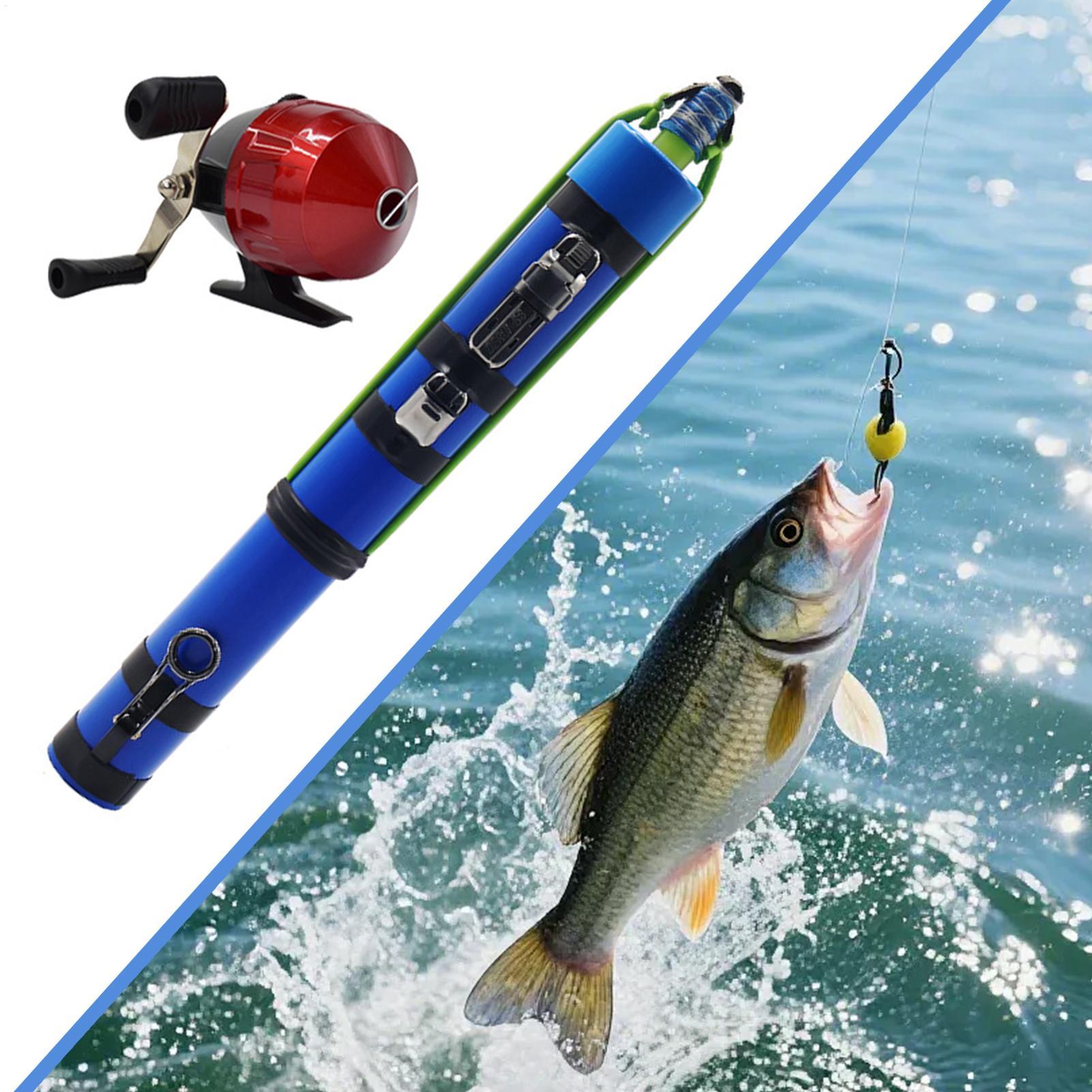 Fishing Line Spool - Fishing Pole Slingshot Design Compact Fish