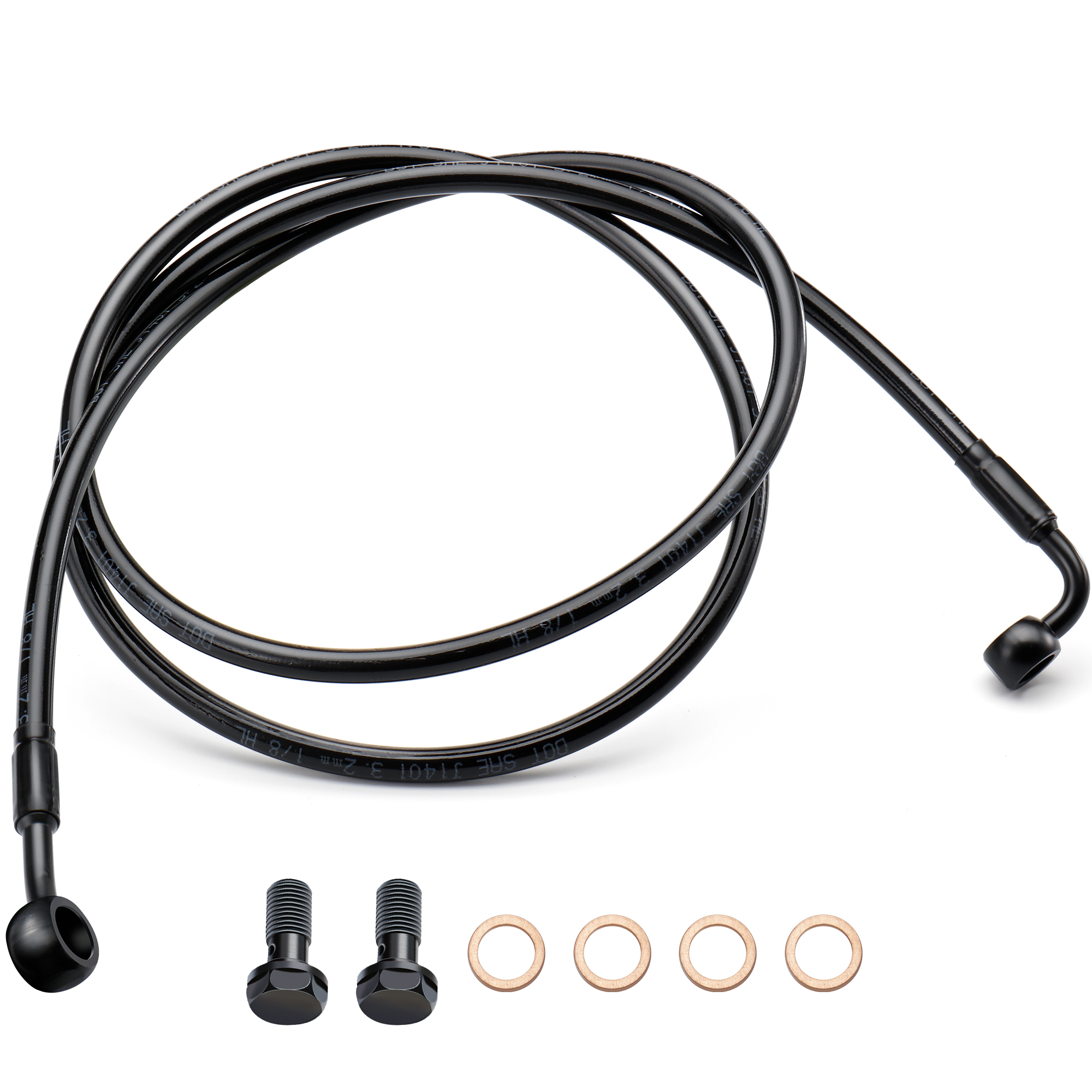 Braided Line - 140/145/150CM Front Brake Lines Stainless Steel