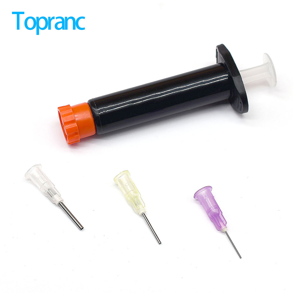 Fishing Line Dispenser - 2Sets Black UV Resin Dispensing Syringe