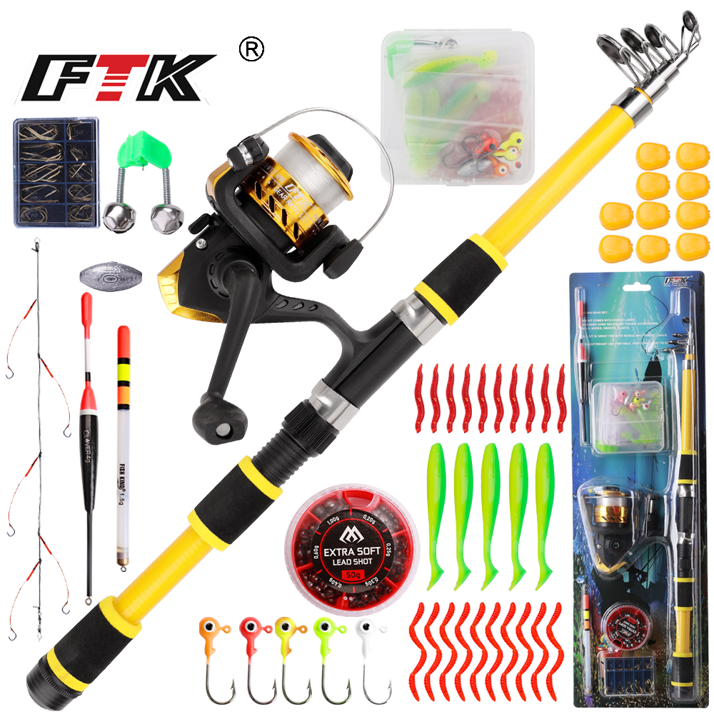 Freshwater Line - FTK 1.8m Fishing Rod and Reel