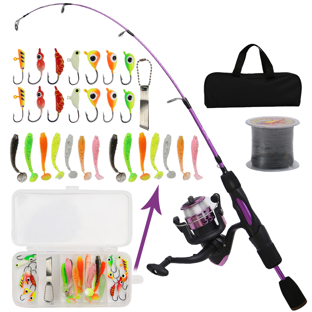 Ice Fishing Line - Ice Fishing Rod Reel Combo 68cm