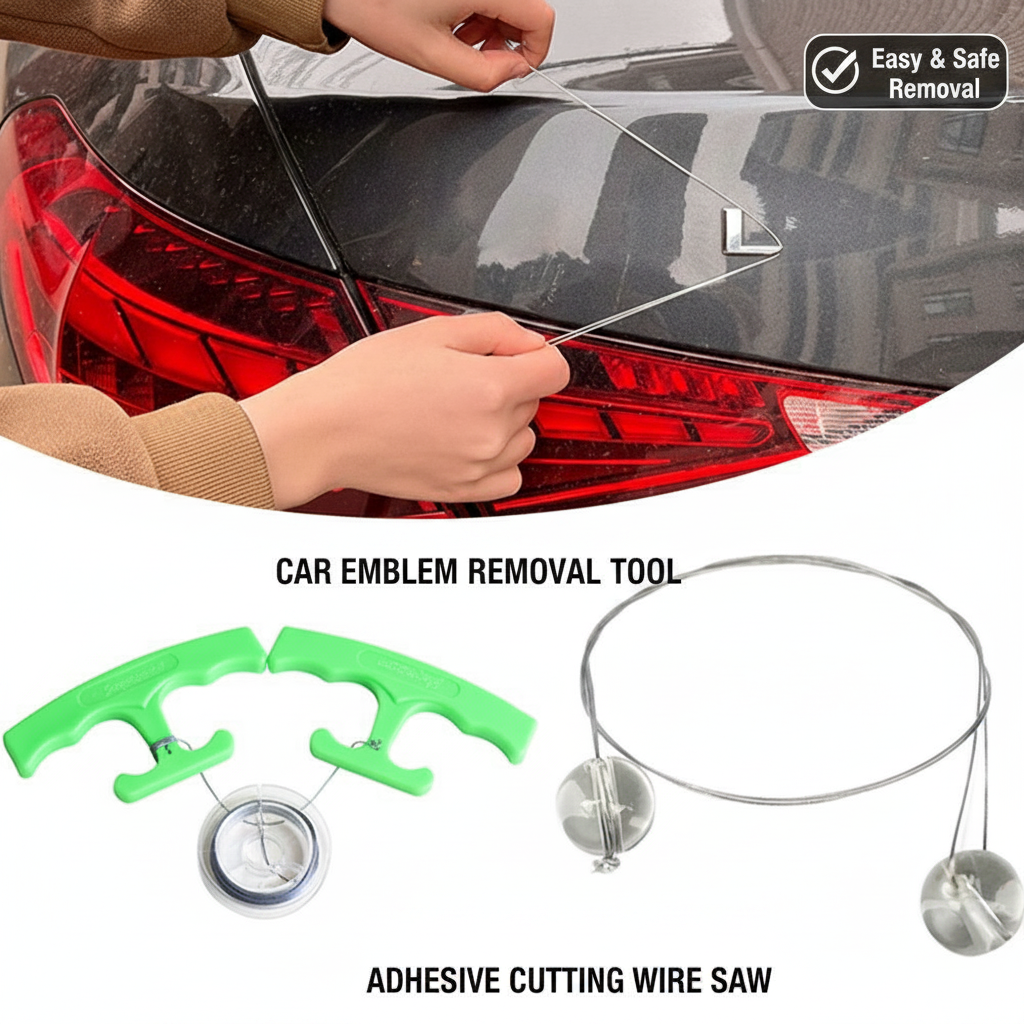Monofilament Line - Car Emblem Remover Tool Kit Professional