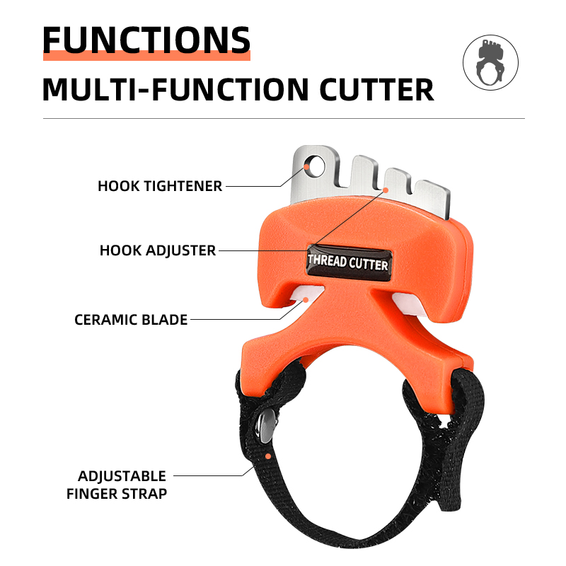 Multifunctional Ring Finger Cu - Fishing Line Cutter 评论和价格