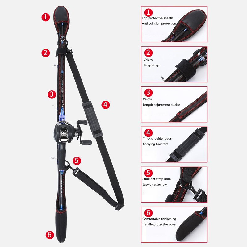 New Fishing Rod Protective She - Fishing Line Box 评论和价格