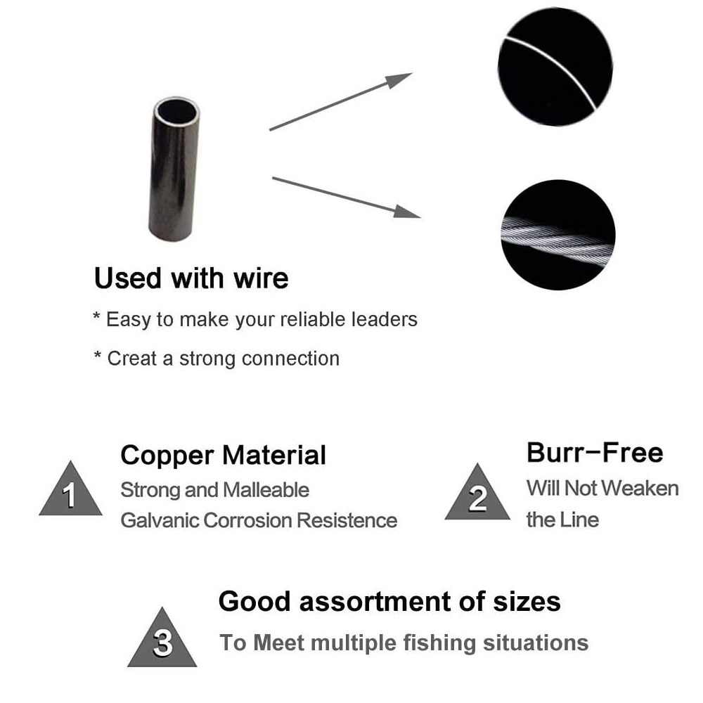 180Pcs/Box 0.6mm-1.4mm Copper  - Fishing Line Box 评论和价格