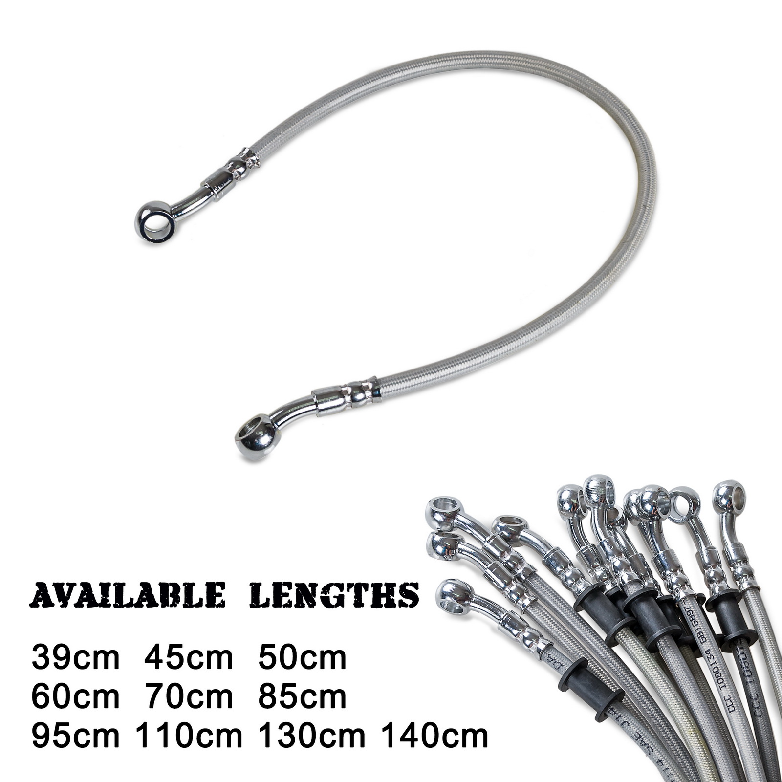 39cm-140cm Motorcycle Brake Oi - Braided Line 评论和价格