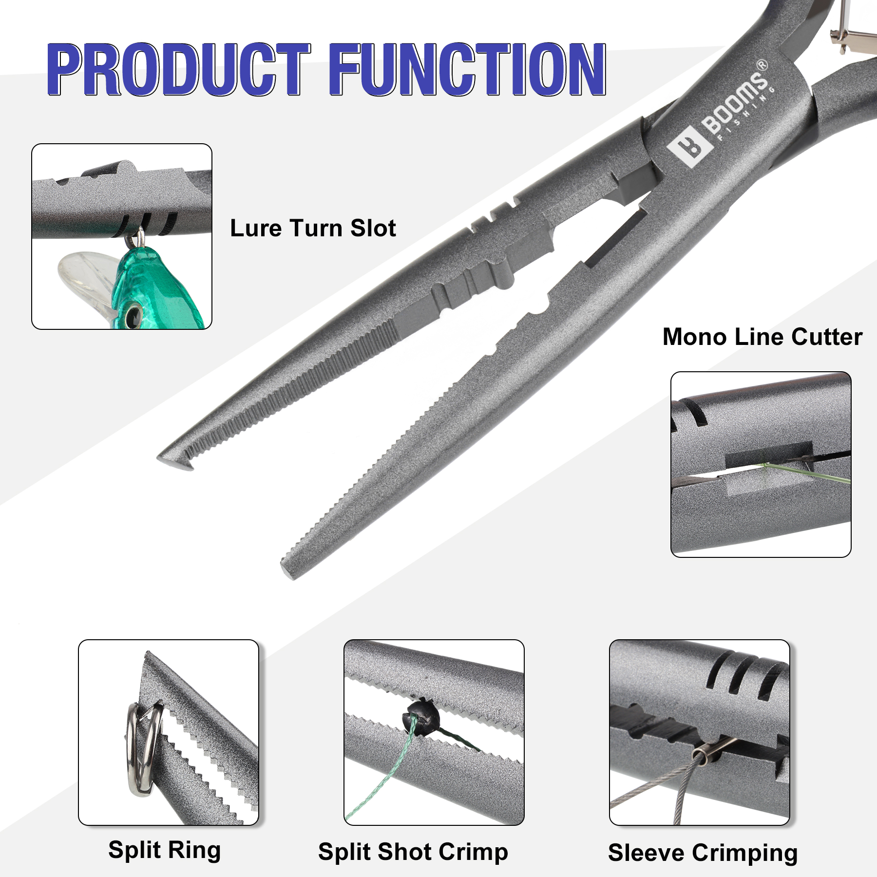 Booms Fishing XW10 23cm Long N - Fishing Line Cutter 评论和价格