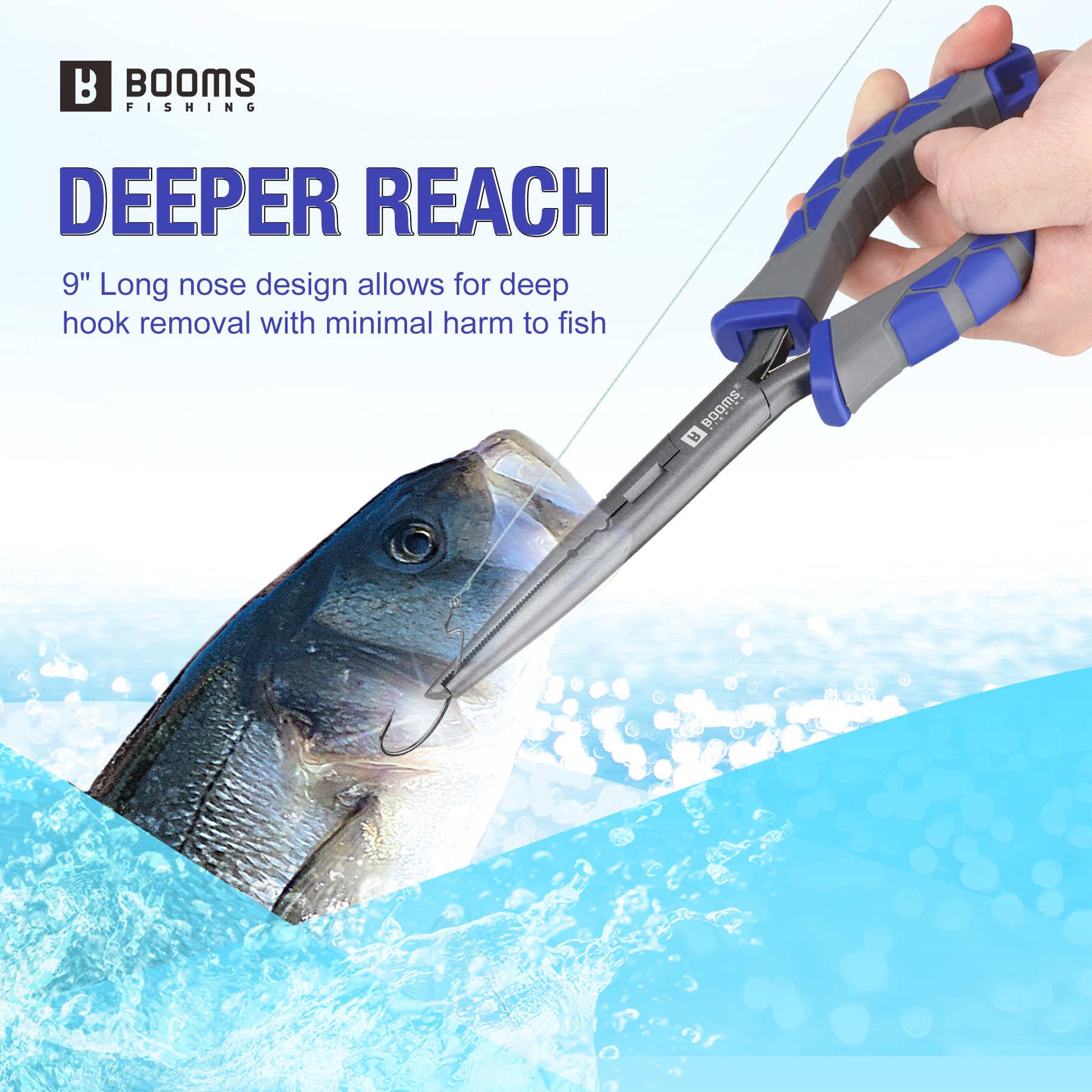 Booms Fishing XW10 23cm Long N - Fishing Line Cutter 评论和价格