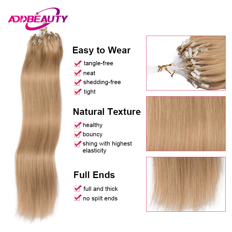 Micro Loop Hair Extension Huma - Monofilament Line 评论和价格