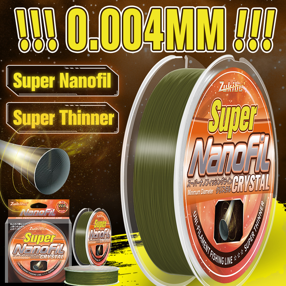 ZUKIBO Nanofil Crystal Unifila - Copolymer Line 评论和价格