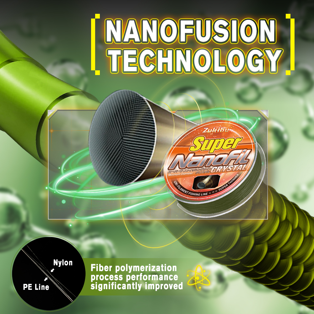 ZUKIBO Nanofil Crystal Unifila - Copolymer Line 评论和价格