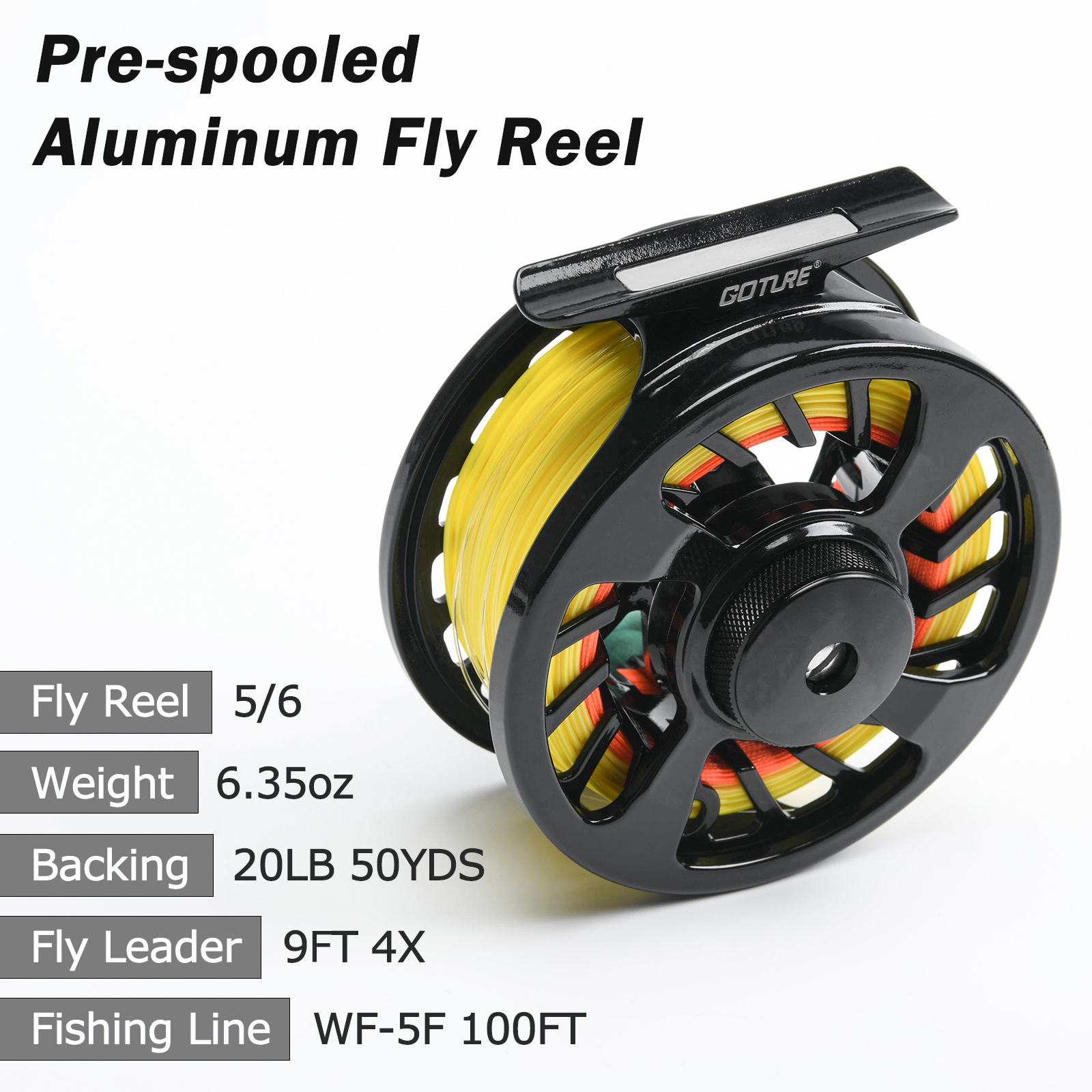 Goture 8Section Travel Fly Fis - Fishing Line Spooler 评论和价格
