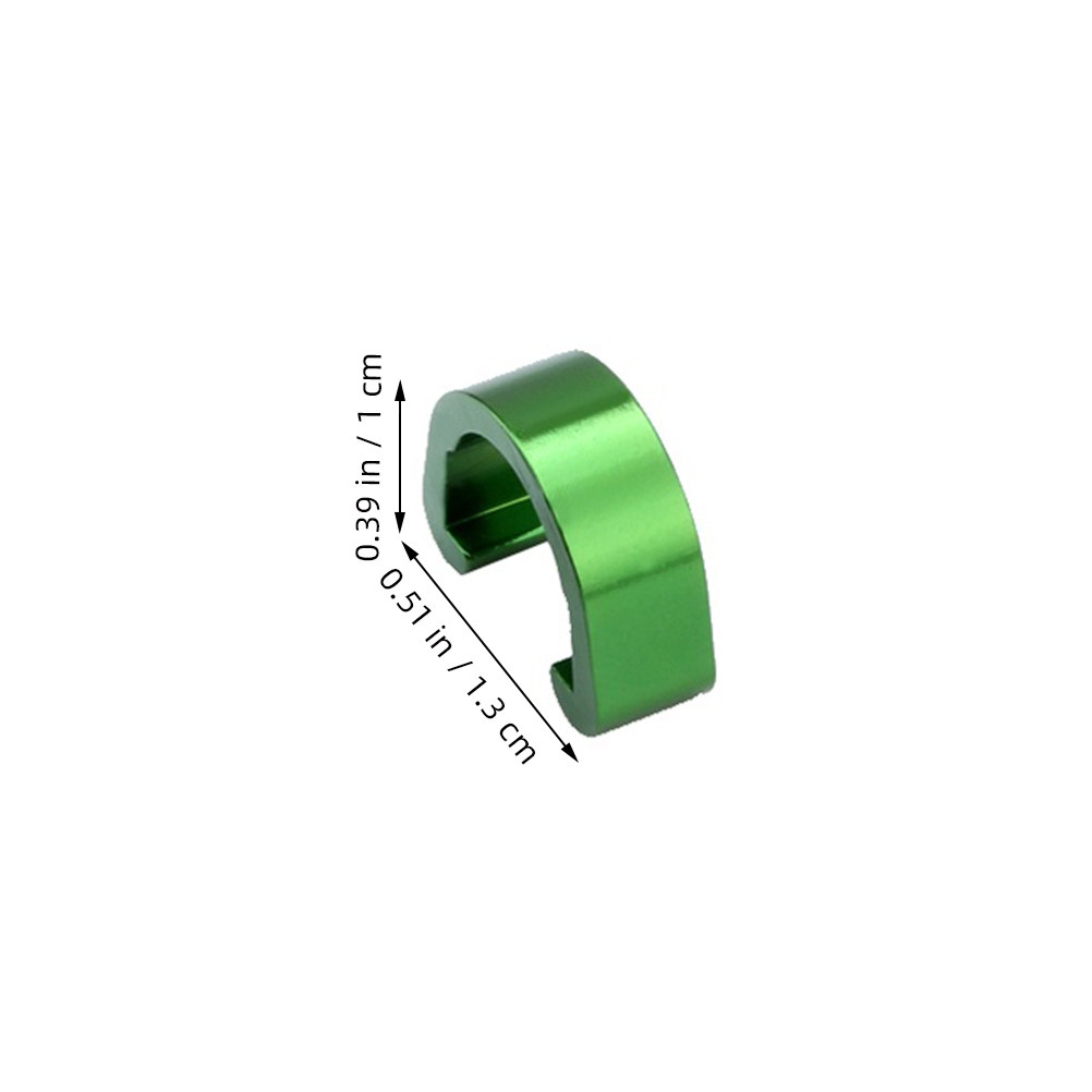 10Pcs Bike Cable Holder Alumin - Tippet Line 评论和价格