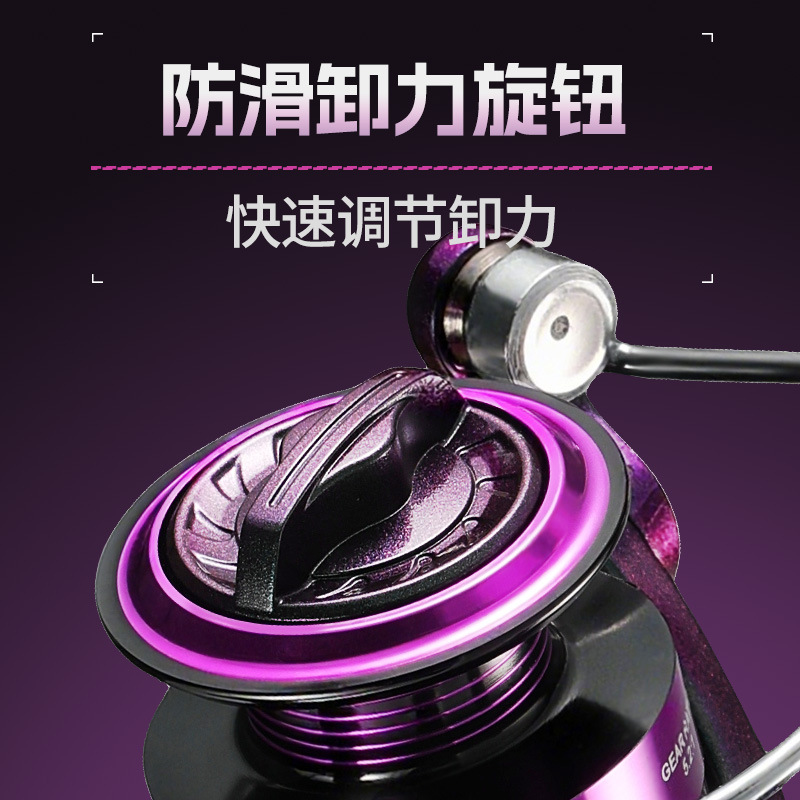 Colorful Purple Spinning Fishi - Ice Fishing Line 评论和价格