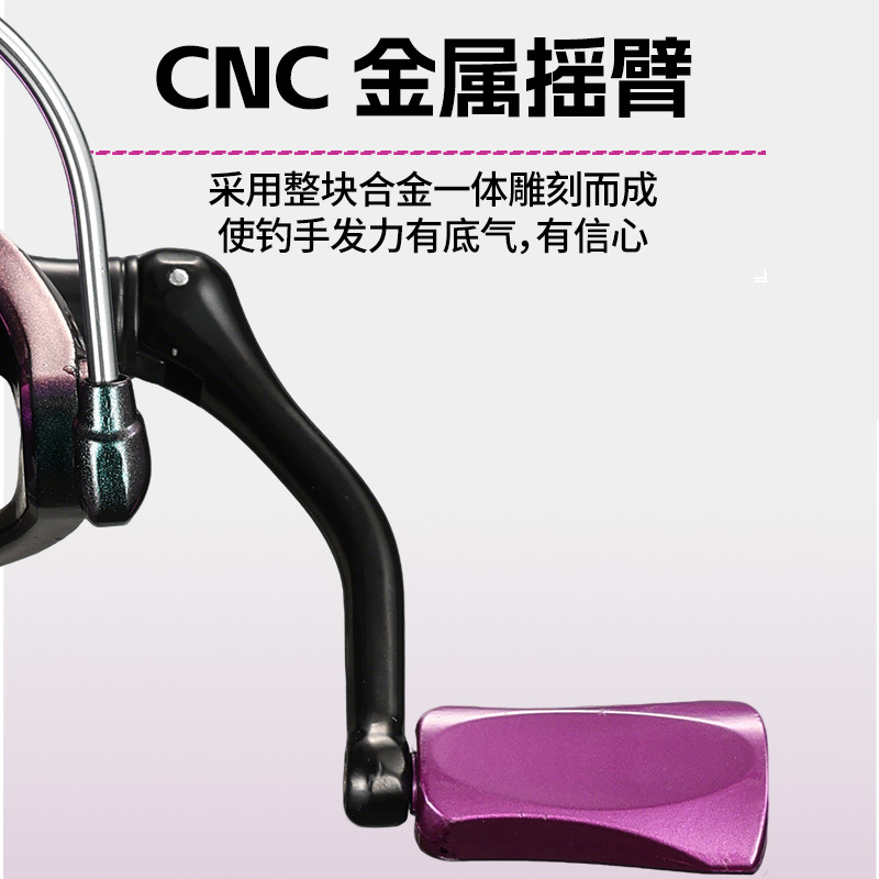 Colorful Purple Spinning Fishi - Ice Fishing Line 评论和价格