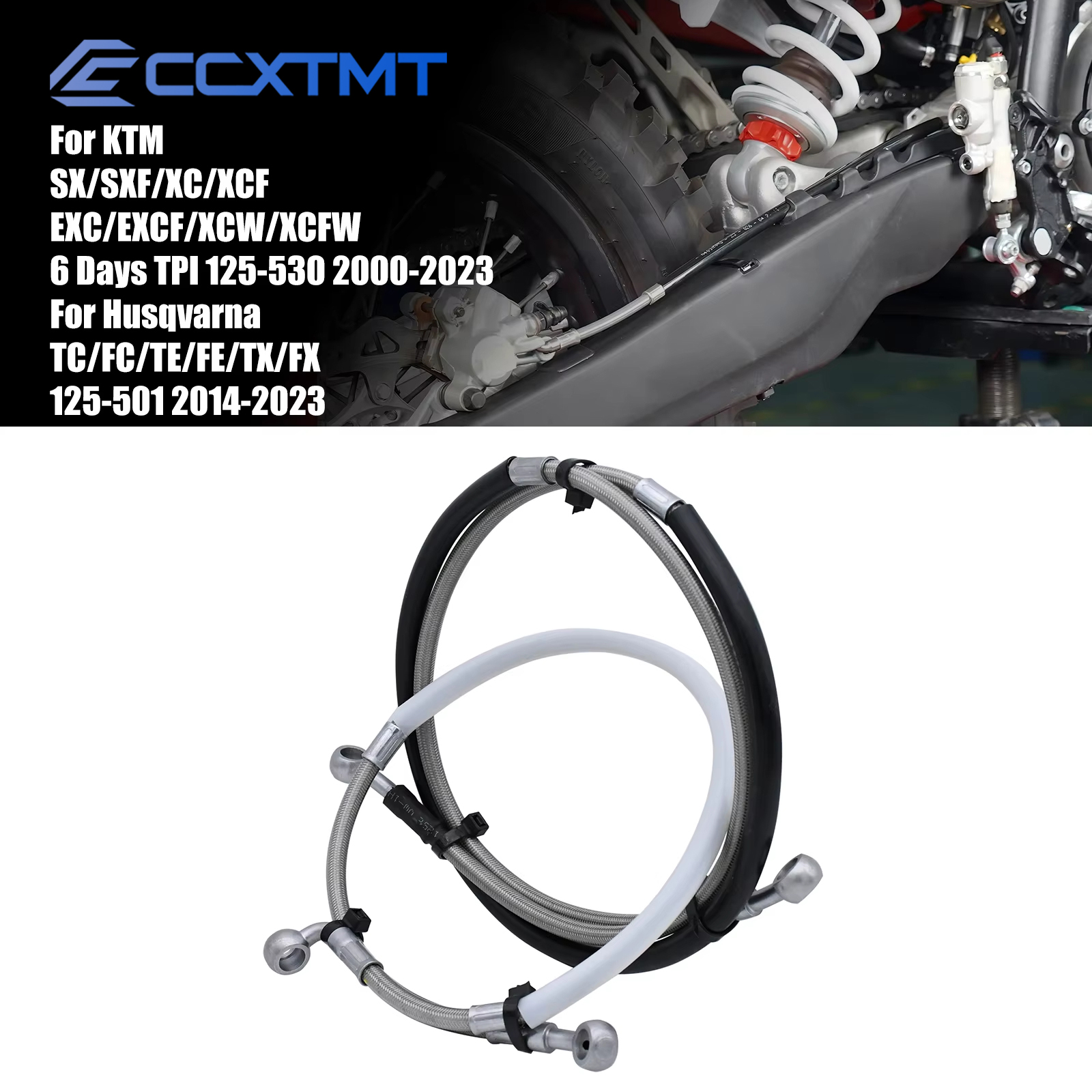 Motorcycle 10mm Front And Rear - Braided Line 评论和价格