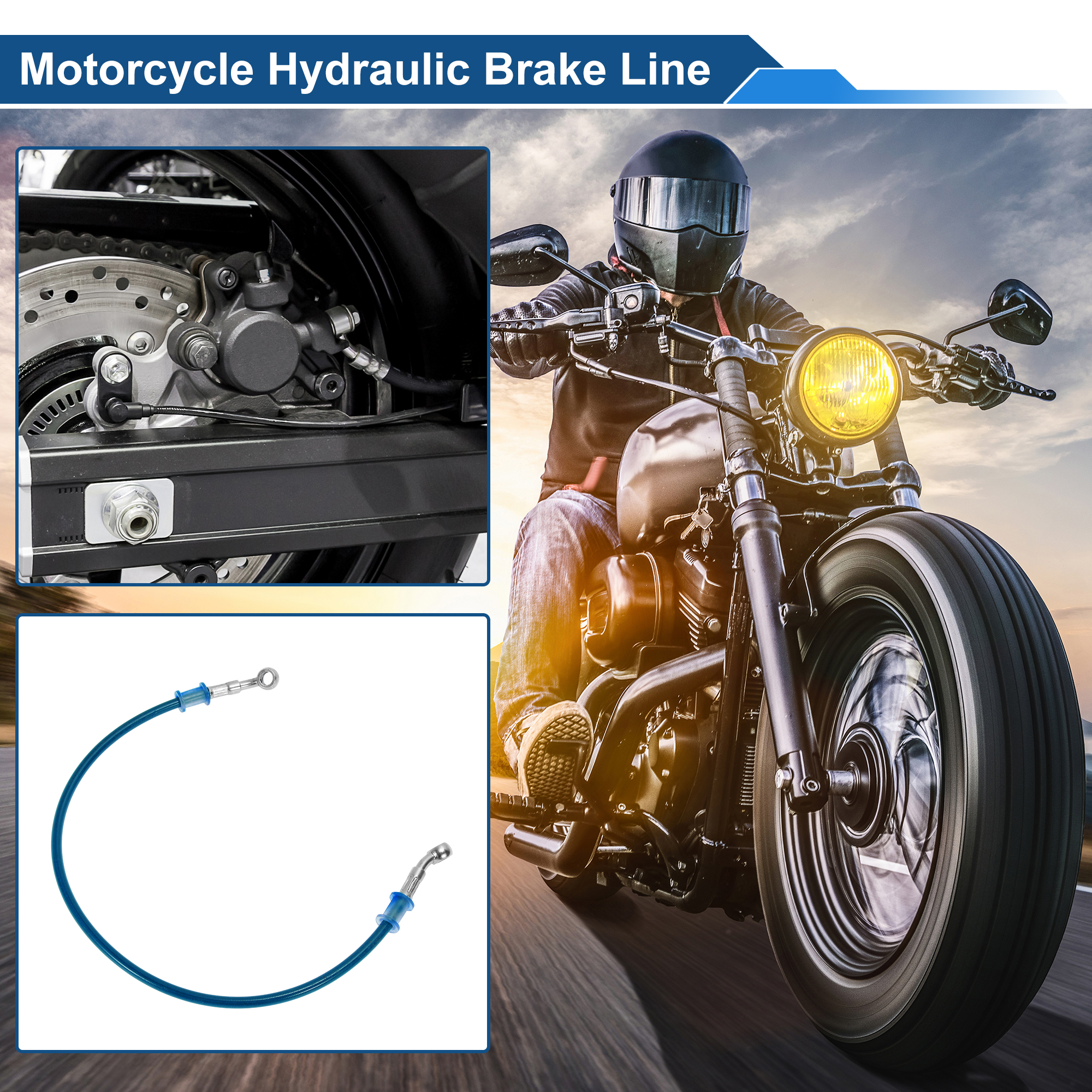 Motoforti 60cm Motorcycle Brak - Braided Line 评论和价格