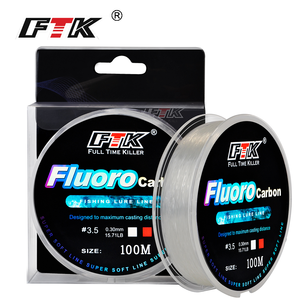 FTK 100M Fluorocarbon Fishing  - Fluorocarbon Line 评论和价格
