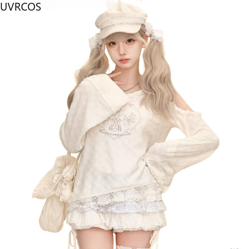 Kawaii Sweet Lolita Style Skir - Fly Line 评论和价格
