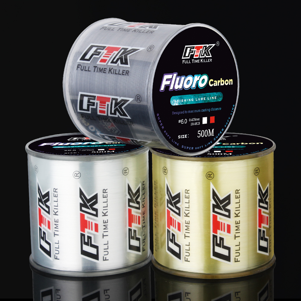 FTK Fishing Line 300M / 500M C - Fluorocarbon Line 评论和价格
