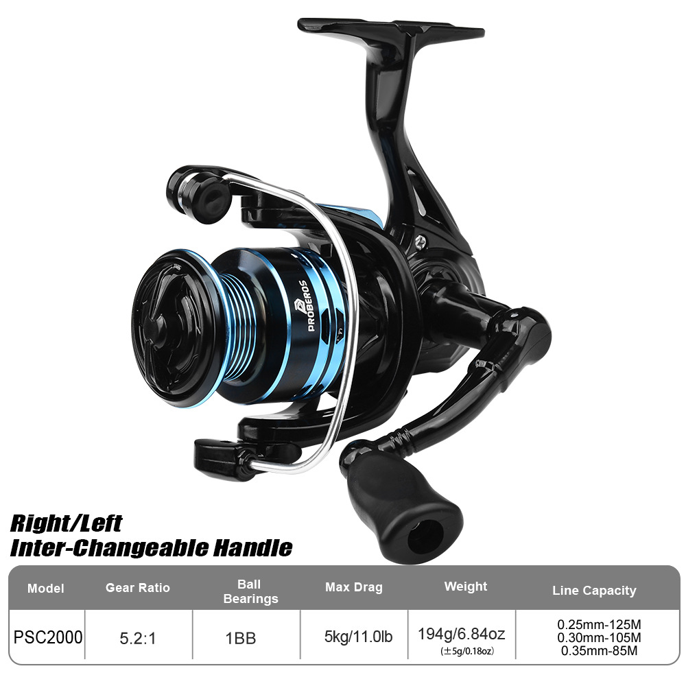 Metal Spinning Reel 2000 Serie - Ice Fishing Line 评论和价格
