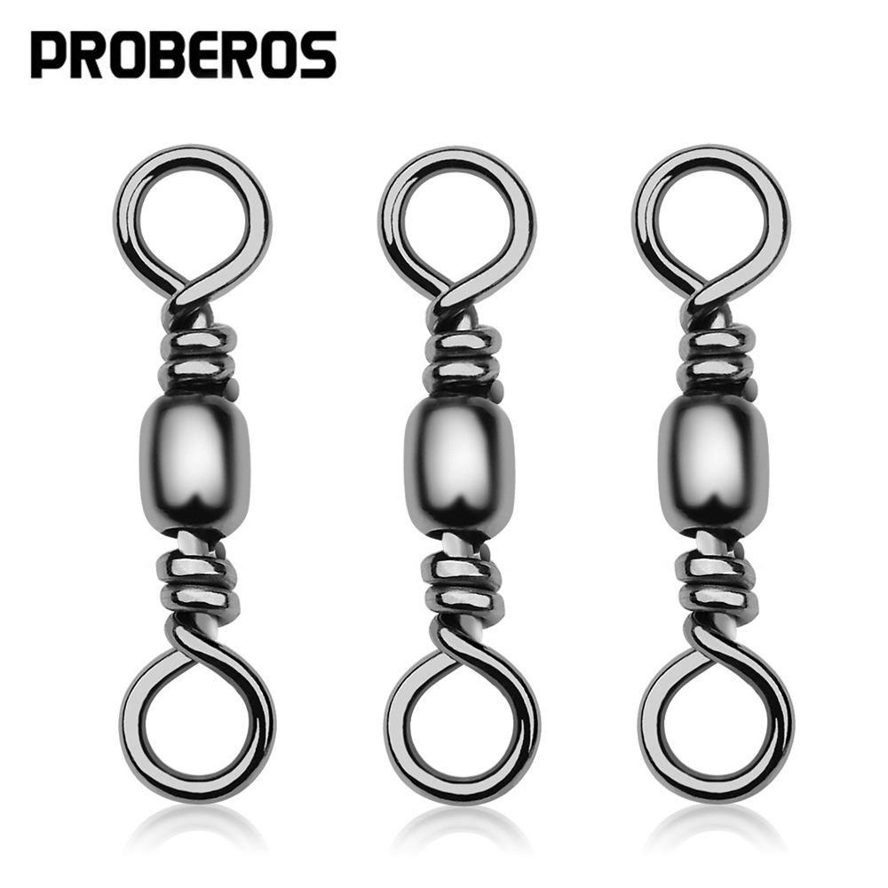 100Pcs Fishing Swivels Connect - Saltwater Line 评论和价格