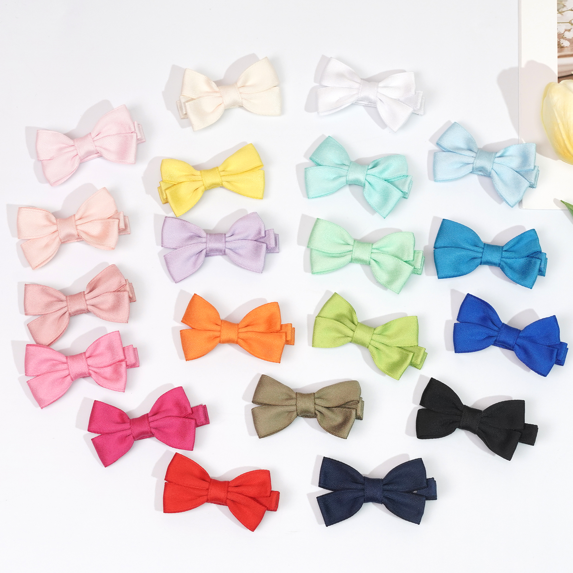 12/20 Pcs 2Inch Baby Hair Bows - Tippet Line 评论和价格