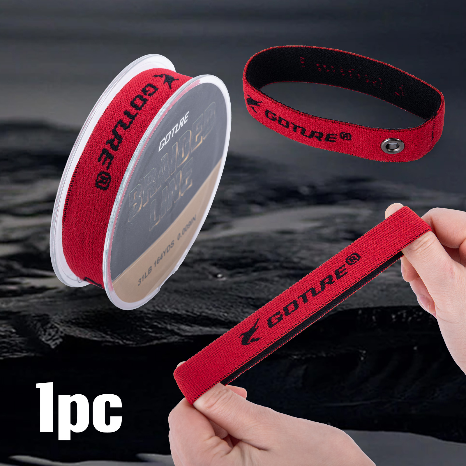 Goture Fishing Spool Line Band - Fishing Line Dispenser 评论和价格
