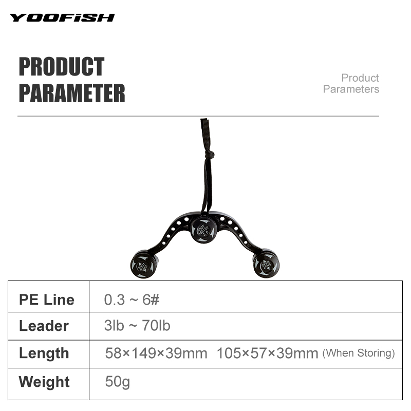 YOOFISH Fishing Tools GT FG PR - Leader Line 评论和价格