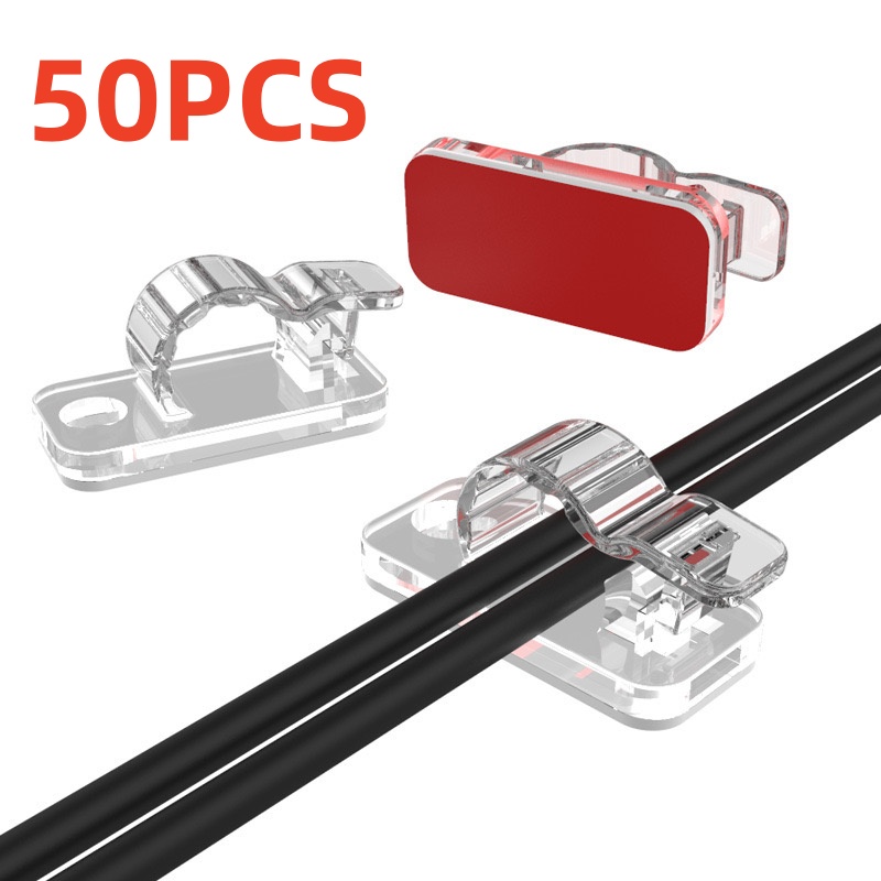 10/50PCS Cable Organizer Clips - Tippet Line 评论和价格