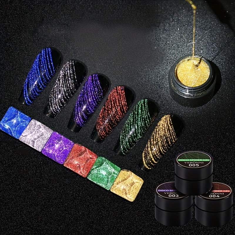 6 Color Spider Gel, New Upgrad - Copolymer Line 评论和价格