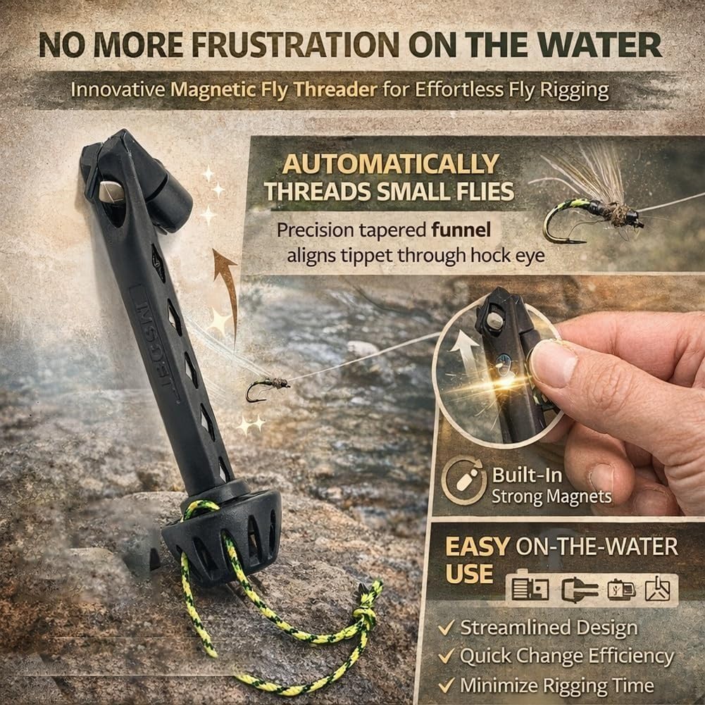 Portable Magnetic Fly Threader - Fishing Line Winder 评论和价格