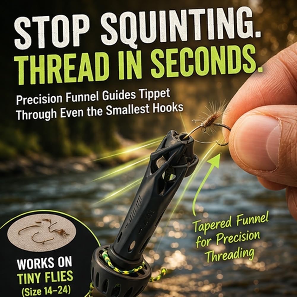 Portable Magnetic Fly Threader - Fishing Line Winder 评论和价格