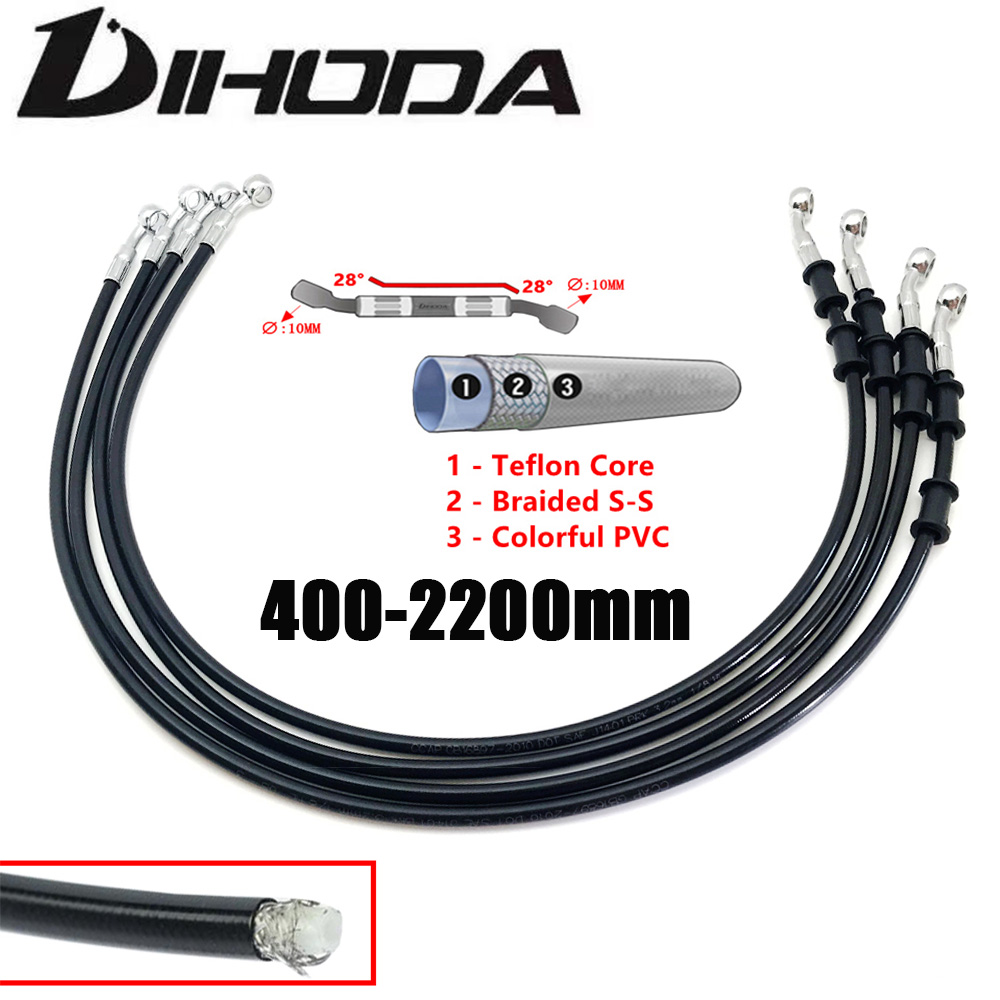 400-2200mm Motorcycle Hydrauli - Braided Line 评论和价格