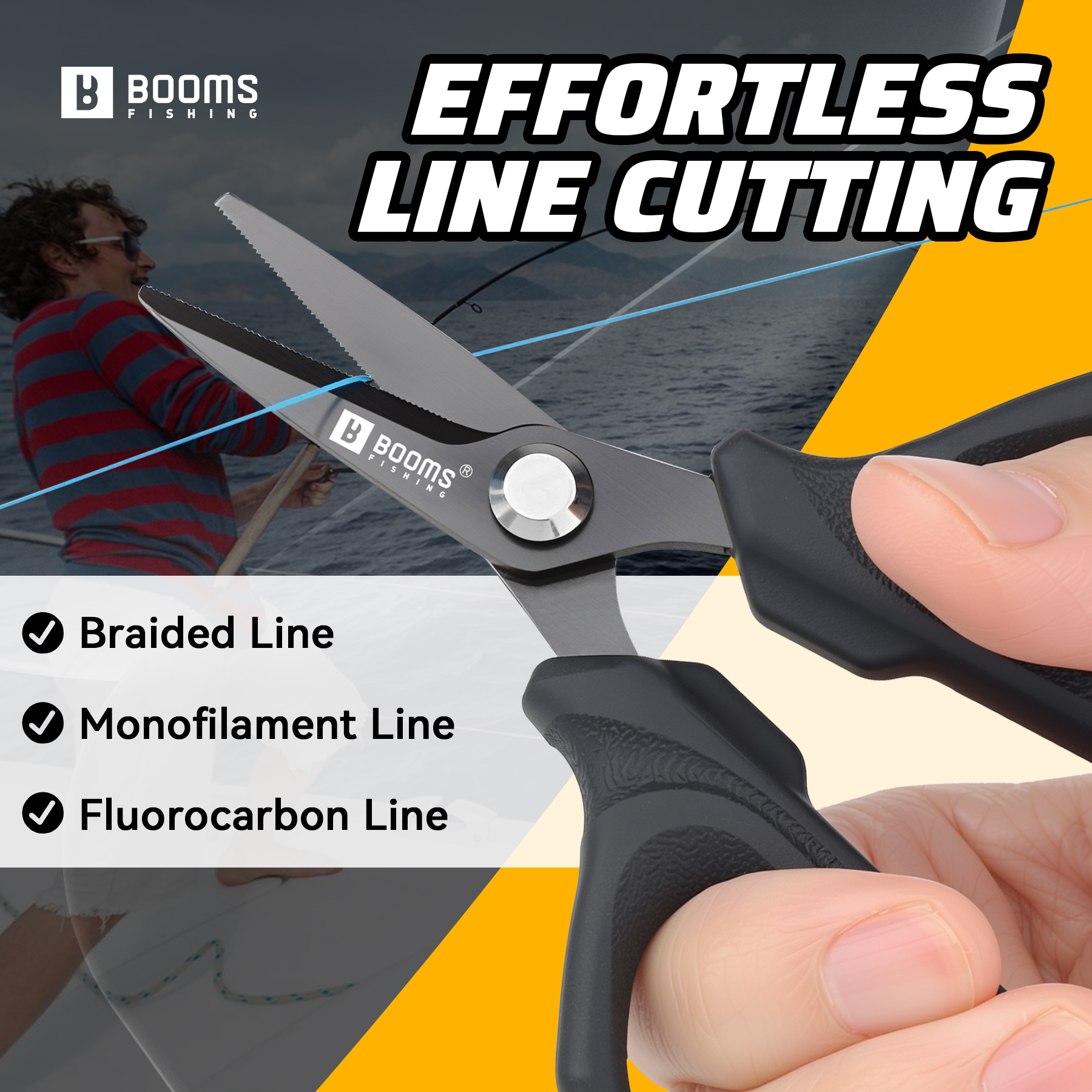 Booms Fishing S07 Stainless St - Fishing Line Cutter 评论和价格