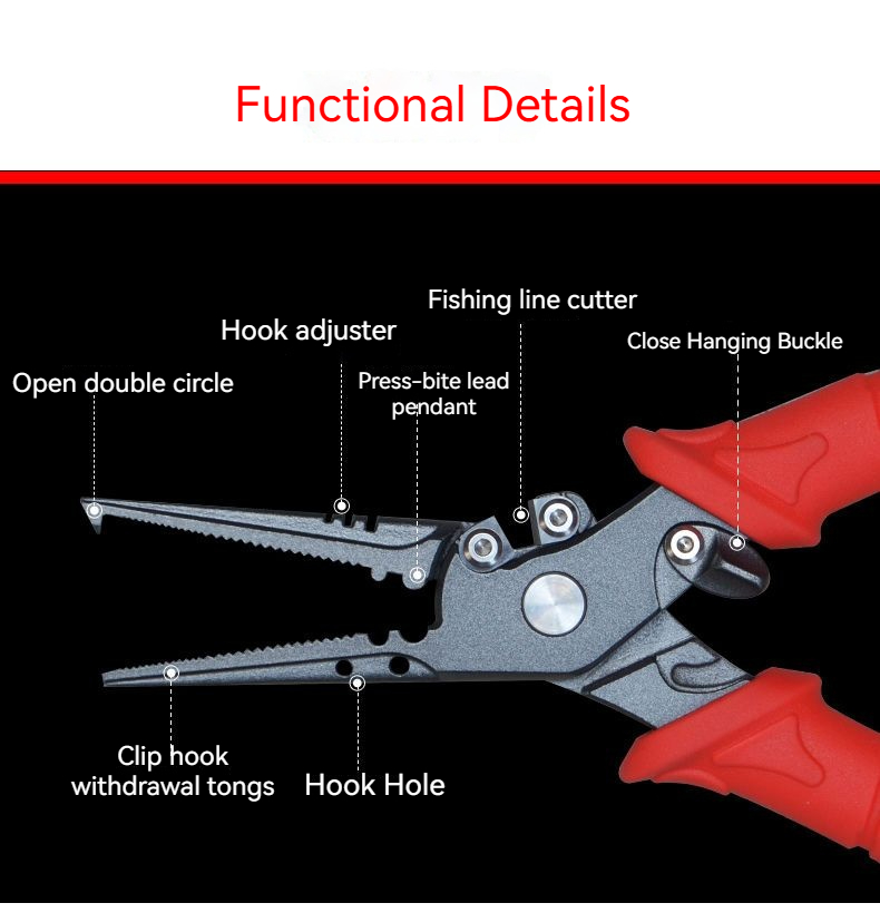 High-Precision Luya Pliers Mul - Fishing Line Cutter 评论和价格