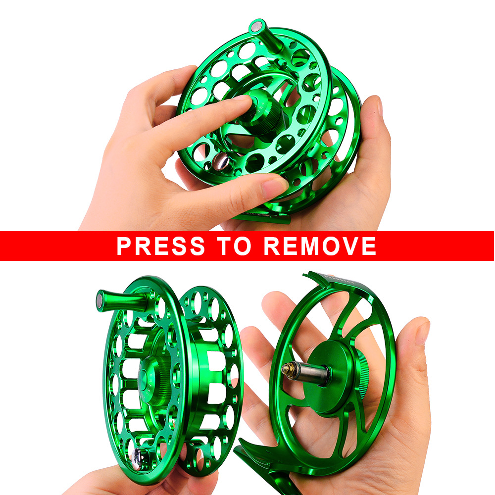 Full Metal Fly Fishing Reel Sm - Ice Fishing Line 评论和价格