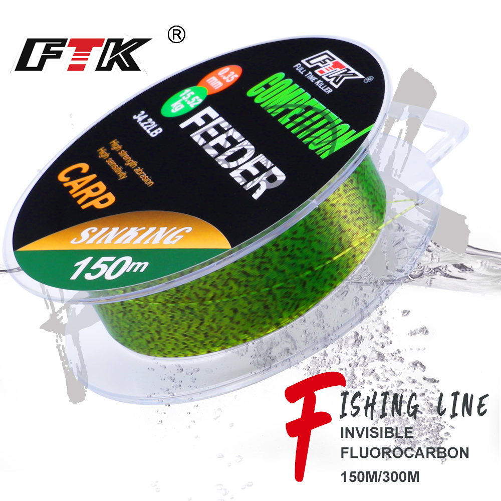 FTK  3D Invisible Carp Fishing - Fluorocarbon Line 评论和价格