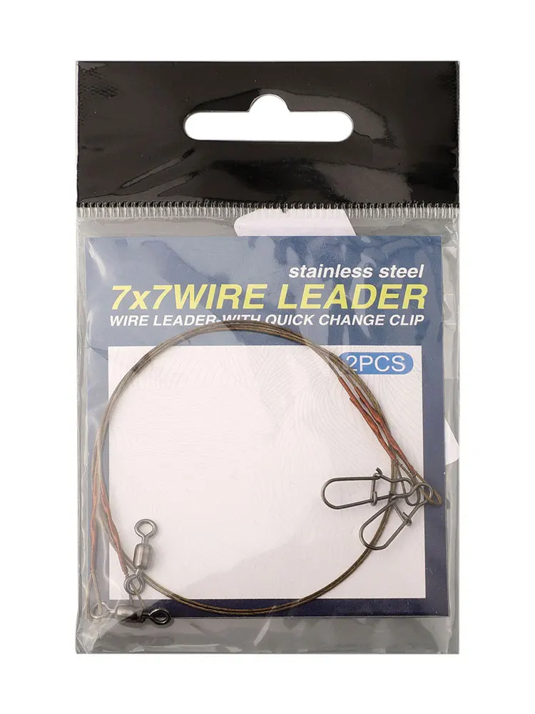 2pcs/Pack Fishing Line Steel W - Leader Line 评论和价格