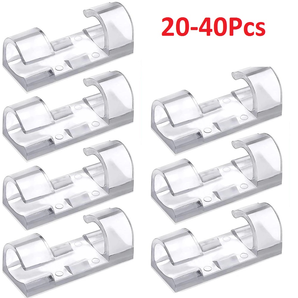 40PCS Cable Organizer Clips Ca - Tippet Line 评论和价格