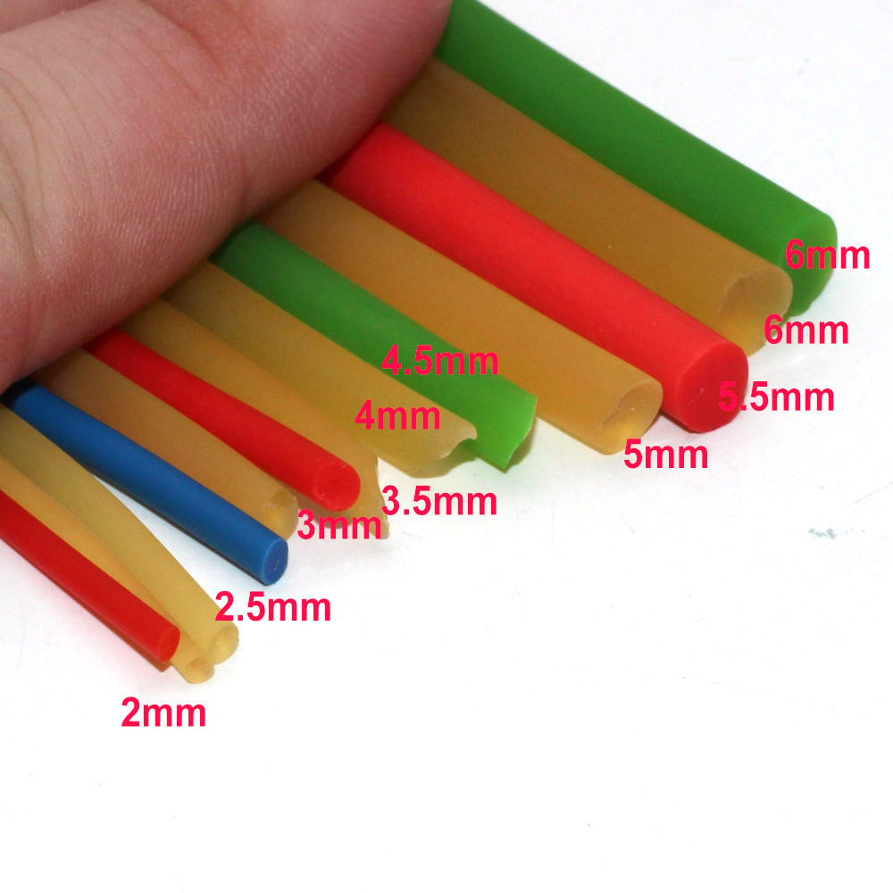 10/20m Diameter 2mm 3mm Latex  - Monofilament Line 评论和价格
