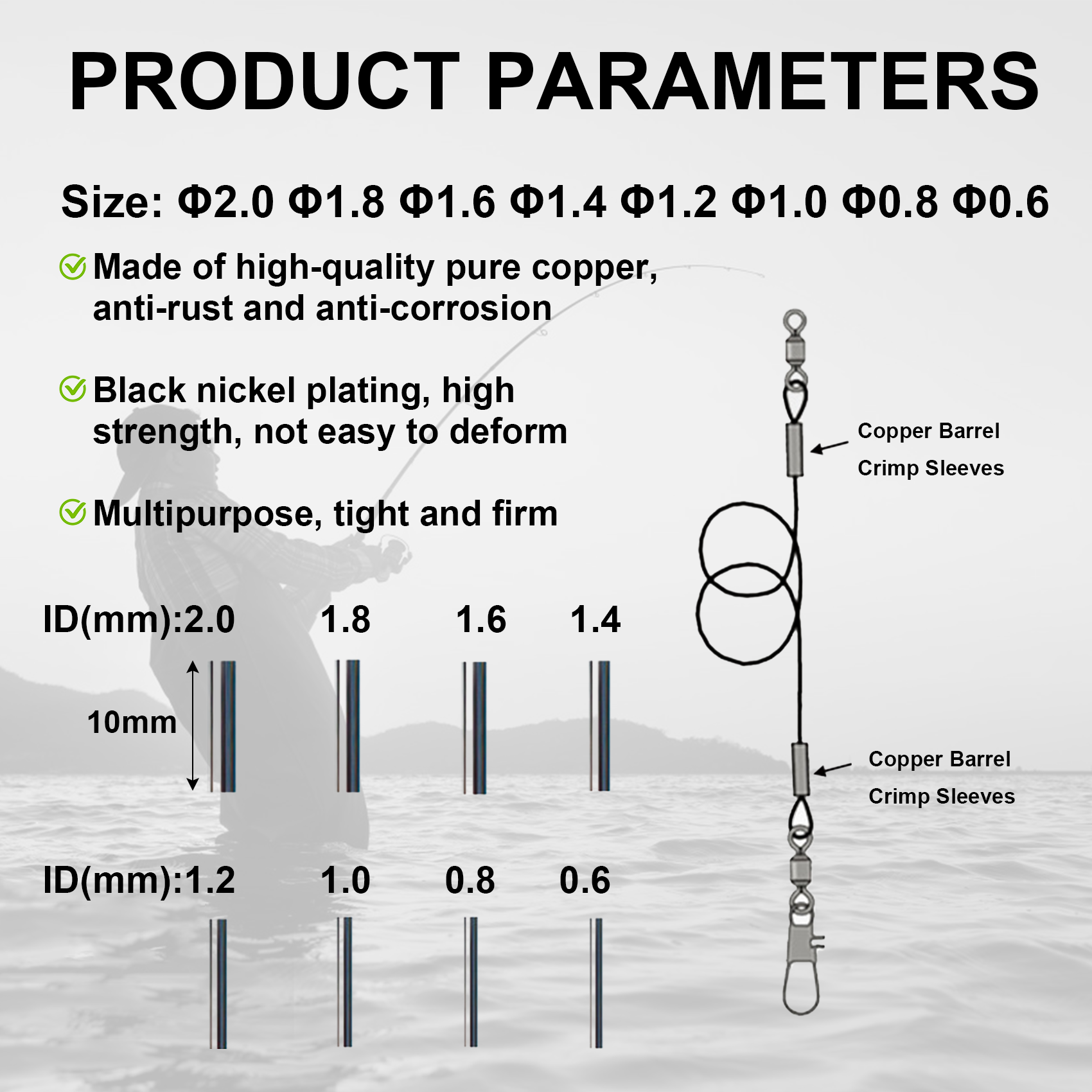Aventik 100-240pcs Fishing Bar - Leader Line 评论和价格
