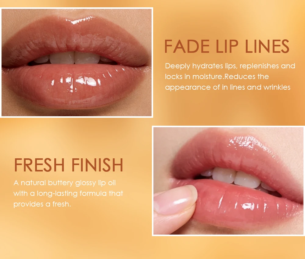 Glossy Honey Lip Oil, Non-Stic - Copolymer Line 评论和价格