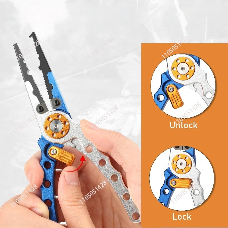 Aluminum Fishing Tackle Pliers - Fishing Line Cutter 评论和价格