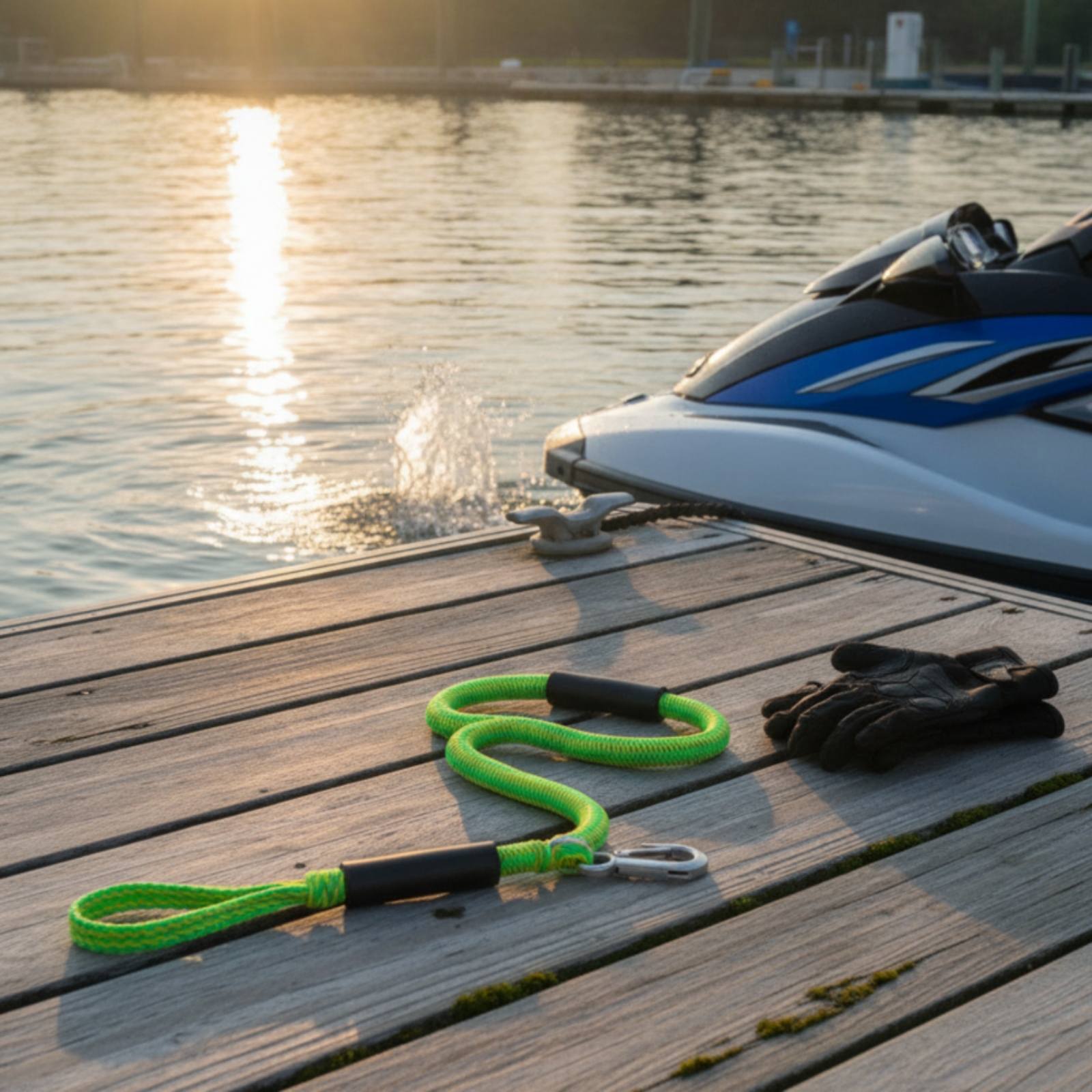 Bungee Dock Line with Stainles - Saltwater Line 评论和价格