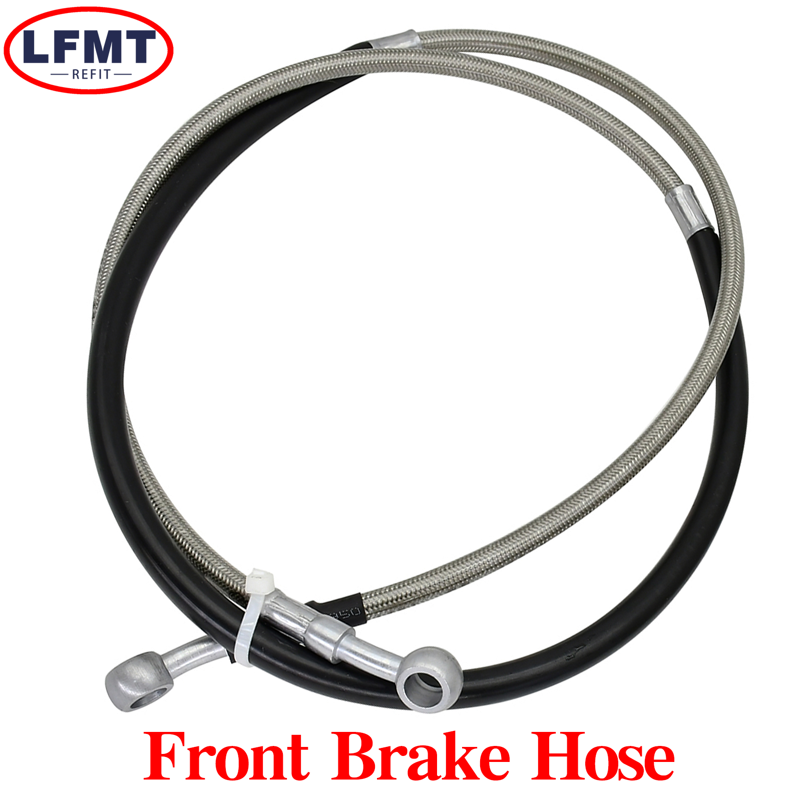 Motorcycle Rear Brake Oil Hose - Braided Line 评论和价格