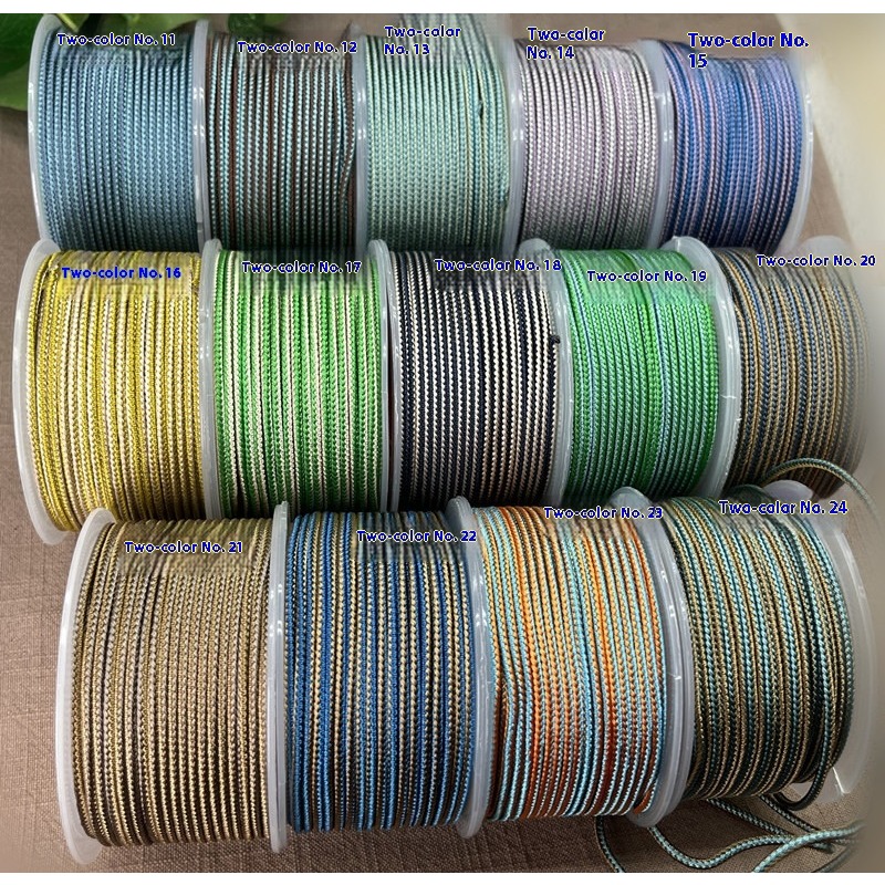 10m/Roll 2.5mm two-tone Color  - Braided Line 评论和价格