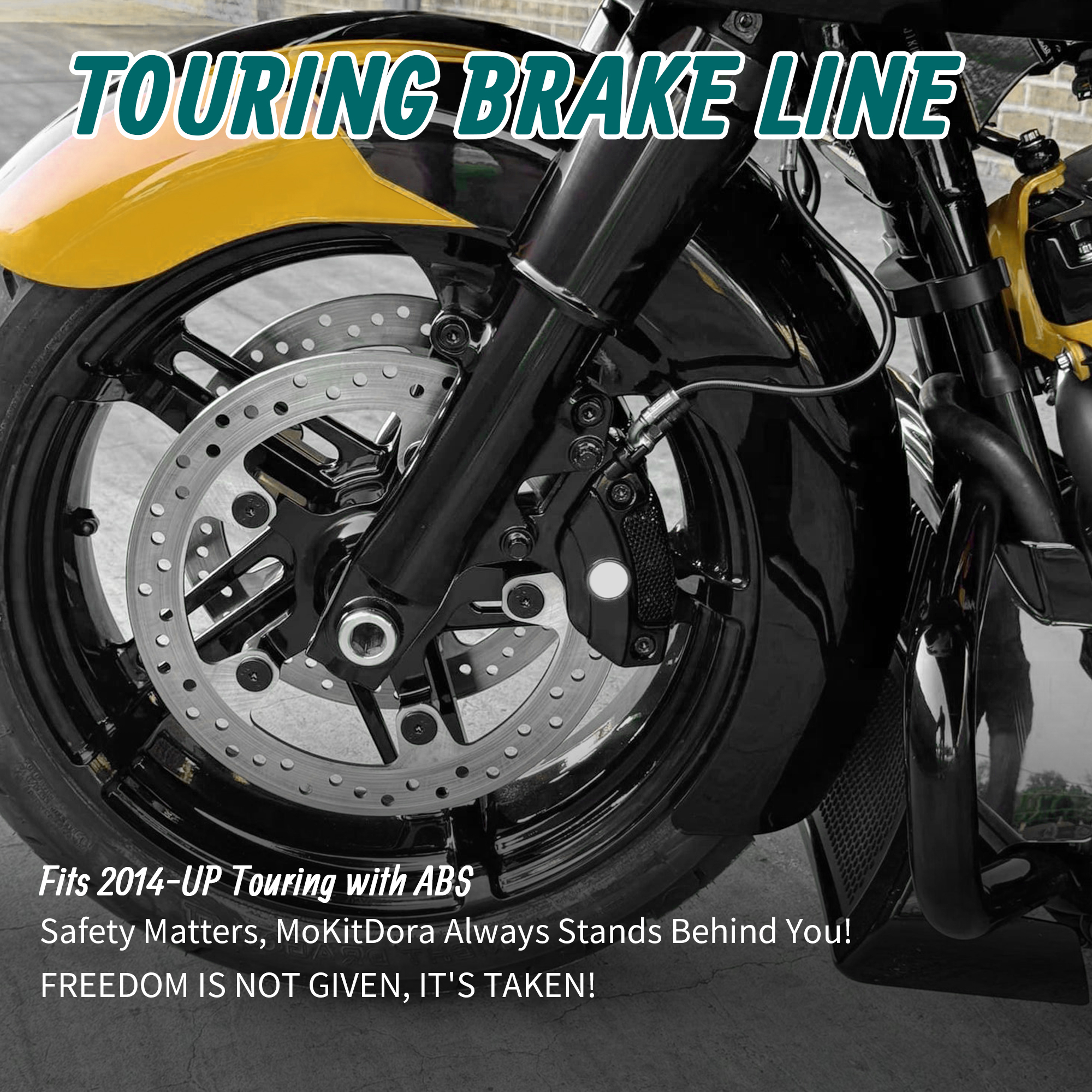 Upper Front Brake Line Oil Hos - Braided Line 评论和价格