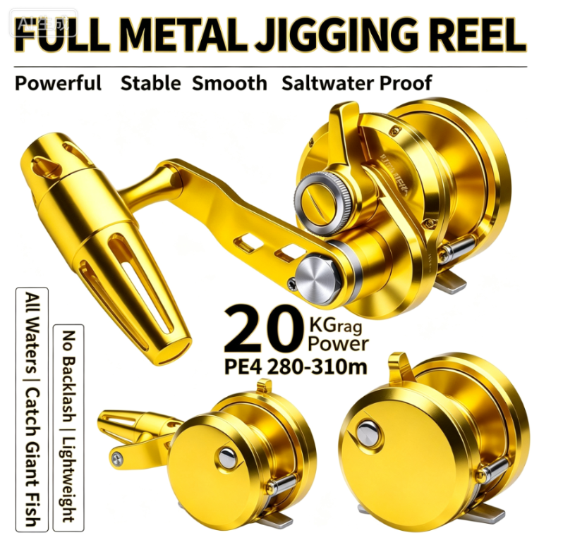 KJG400 Full Metal Conventional - Ice Fishing Line 评论和价格